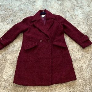 Nine West teddy bear coat size large